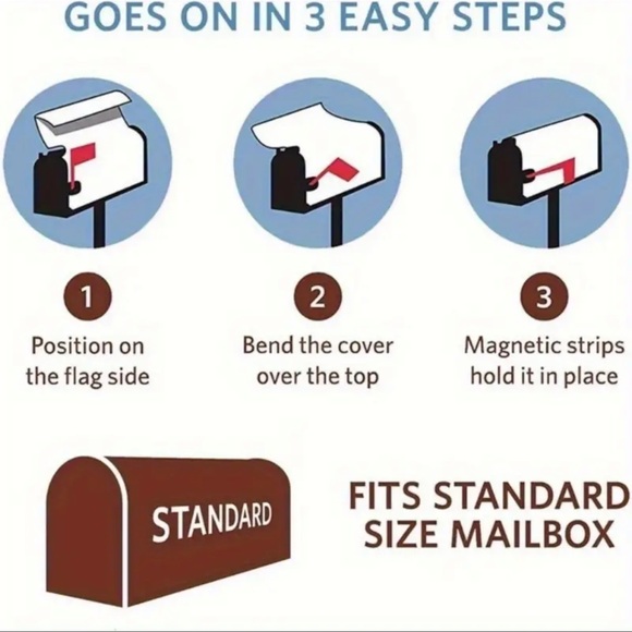 Mailbox Cover - Vibrant Christmas Red Truck with Tree Design, NEW, So Fe… - Picture 3 of 5